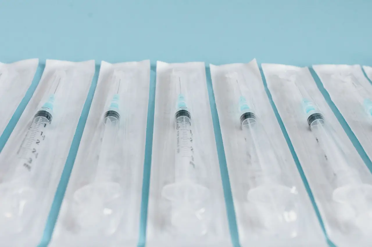New Syringes in a Packed